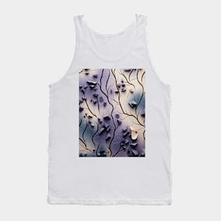 Autumn Whispers: Nature's Mosaic Tank Top